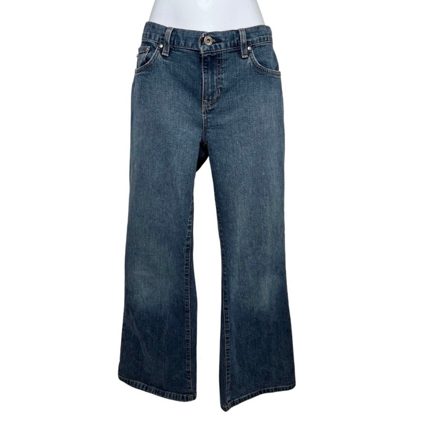 Vntg Y2K Tommy Hilfiger Low Rise Flare Jeans 6