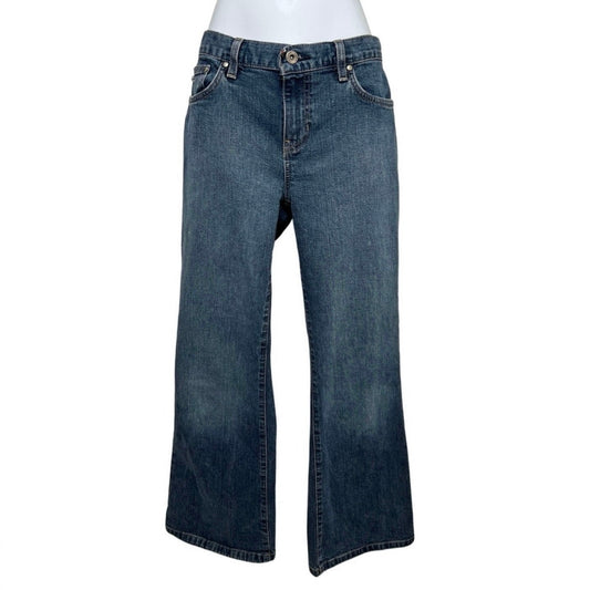 Vntg Y2K Tommy Hilfiger Low Rise Flare Jeans 6