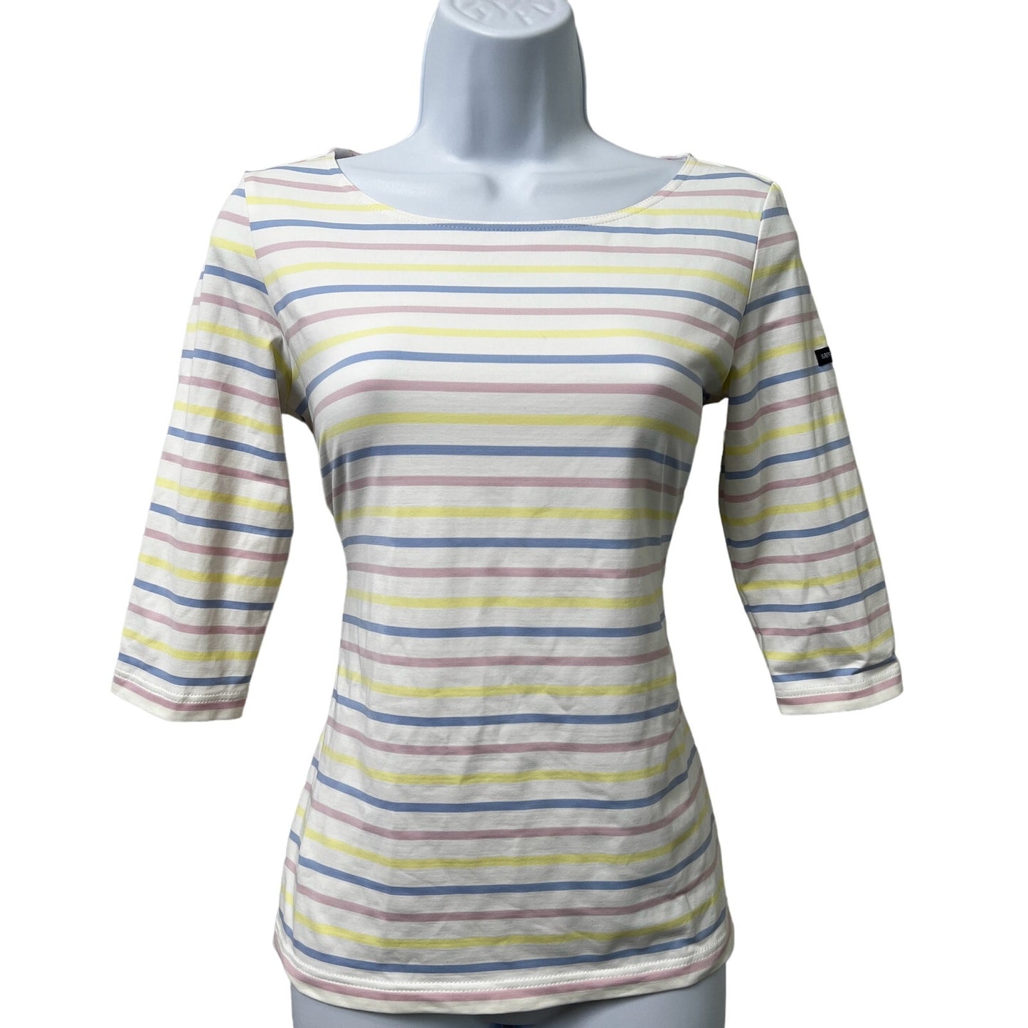 Saint James Breton Striped 3/4 Sleeve French Sailing Shirt/6