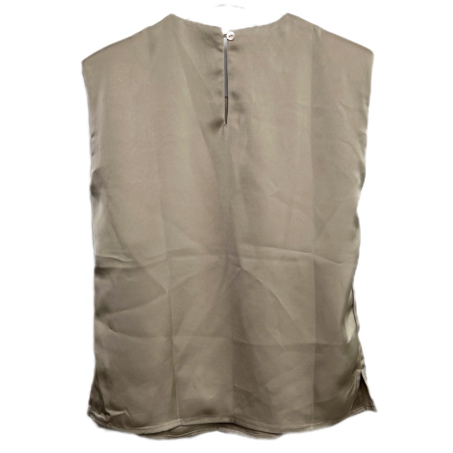 Commense Leisure Satin Blouse Khaki/XS