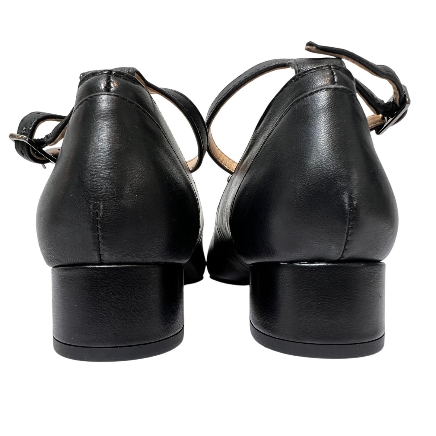 Franco Sarto Pointed Toe Block Heel Ankle Strap Pump 8.5M