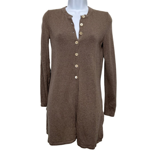 Charter Club 100% 2-Ply Cashmere Long Cardigan Sweater/S