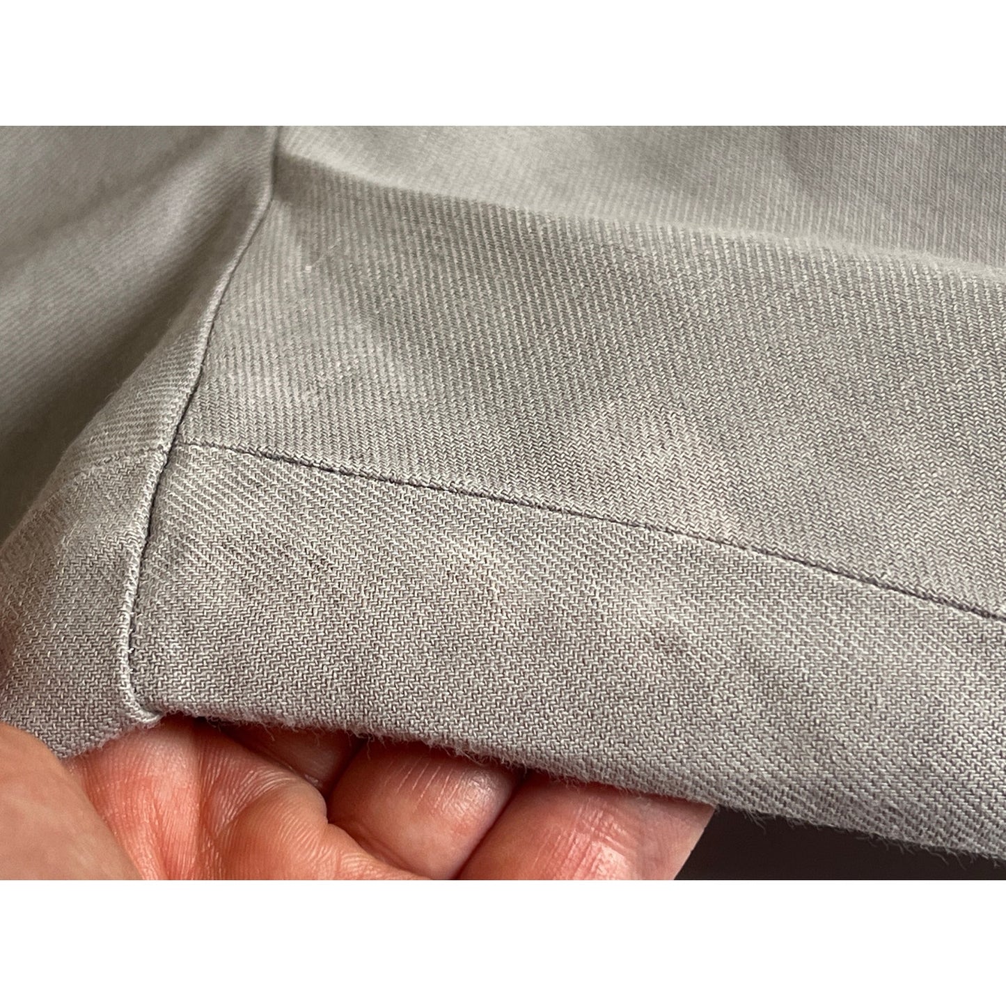 Brunello Cucinelli High Waist Straight Leg Cropped Trousers