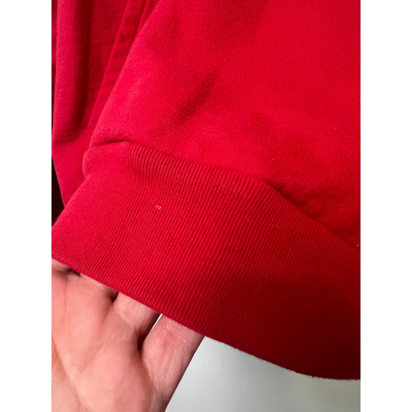 Selena Official Merch Floral Sleeve Red Hoodie M