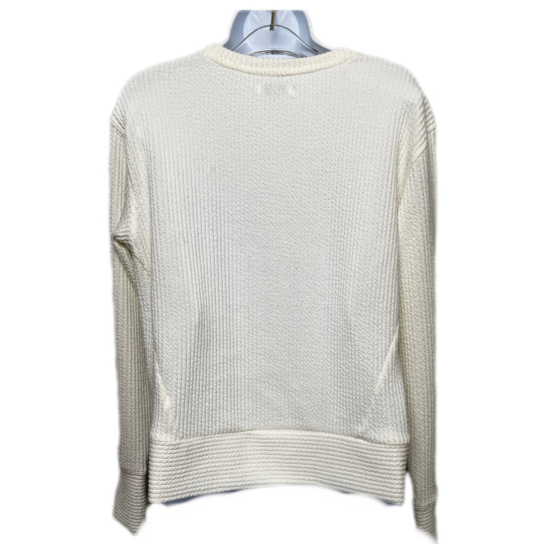 Nine West Active Textured Athleisure Pullover Sweatshirt L