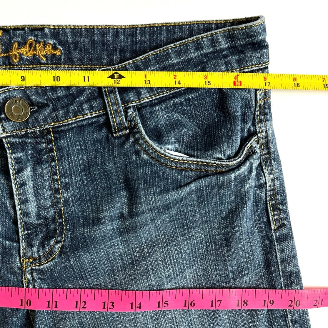 Kut from the Kloth Midrise Flare Jeans 12