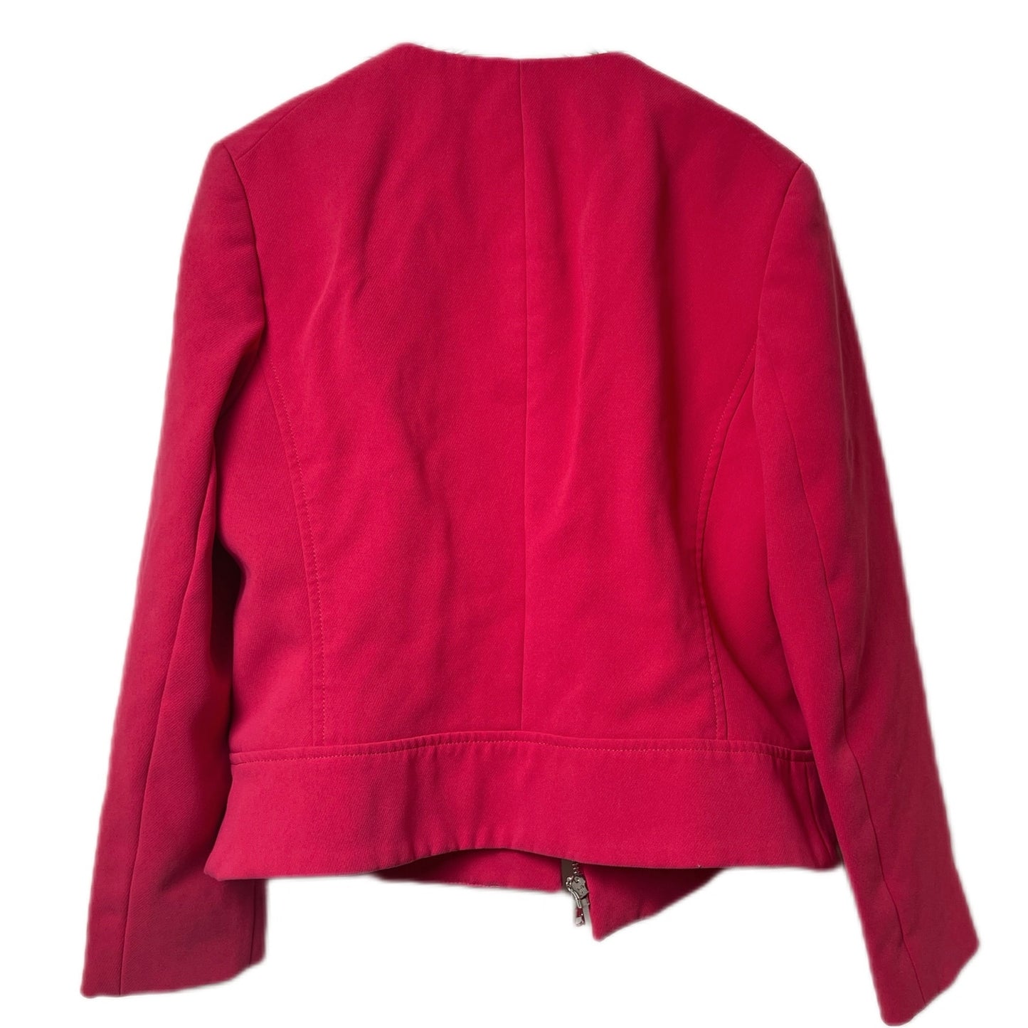 Anne Klein Zip Front Jacket -Fuschia/10