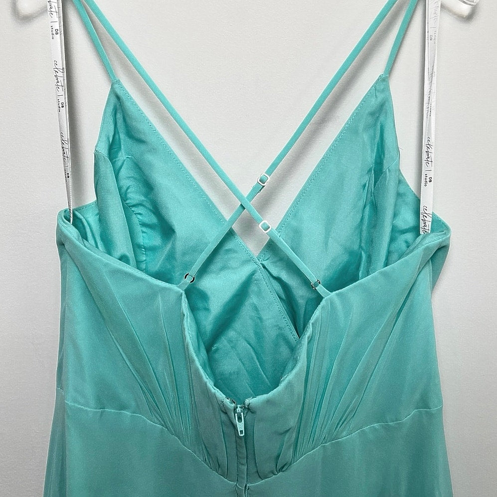 Celebrate DB Studio Spaghetti Strap Full Skirt Dress/12