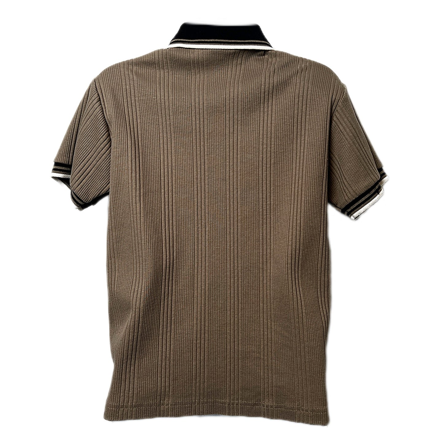 Vintage 90s Blake & Hollister Ribbed Contrast Trim Polo Shirt