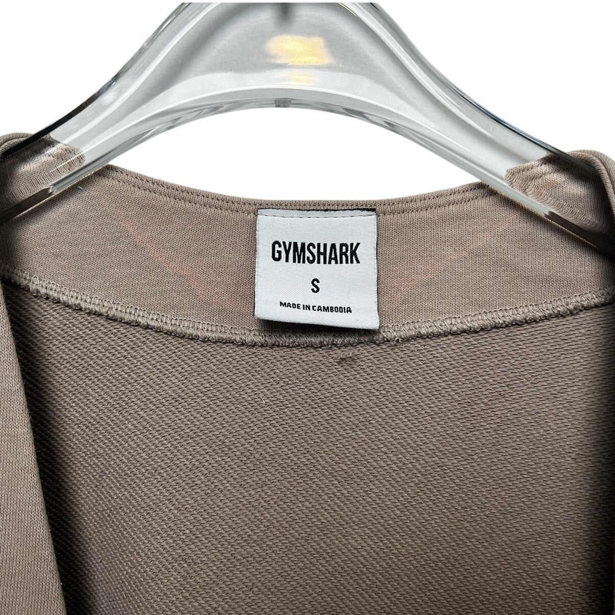Gymshark x Whitney Simmons Oversized Cardigan Beige/S