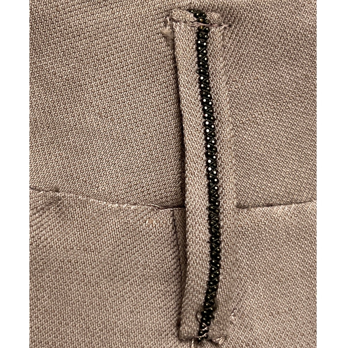 Brunello Cucinelli High Waist Straight Leg Cropped Trousers