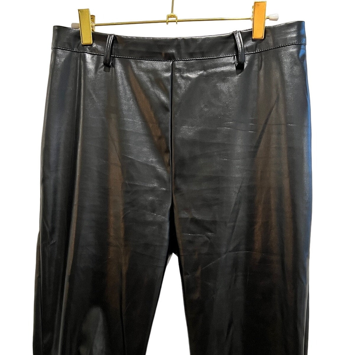Parisian Faux Leather Pants/8