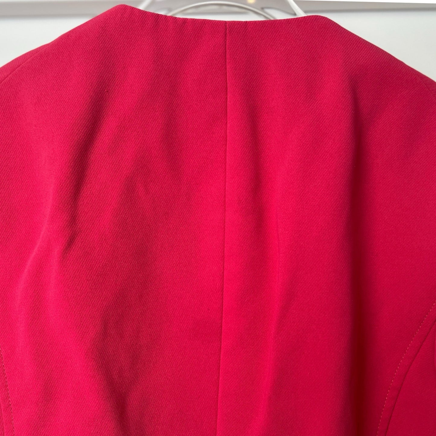 Anne Klein Zip Front Jacket -Fuschia/10