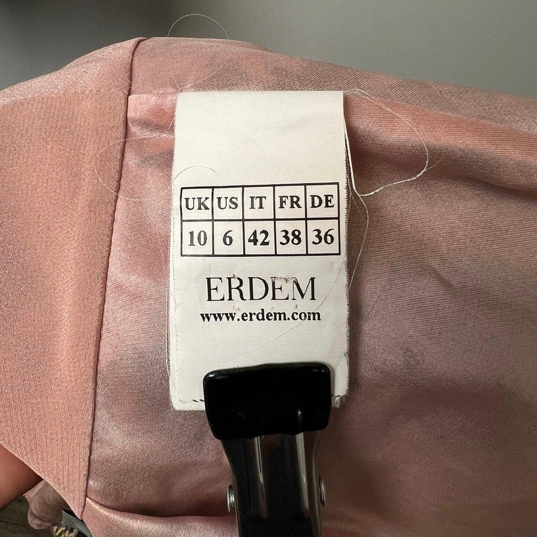 Erdem Floral 100% Silk Halter Top with Bow Belt (Size 6)