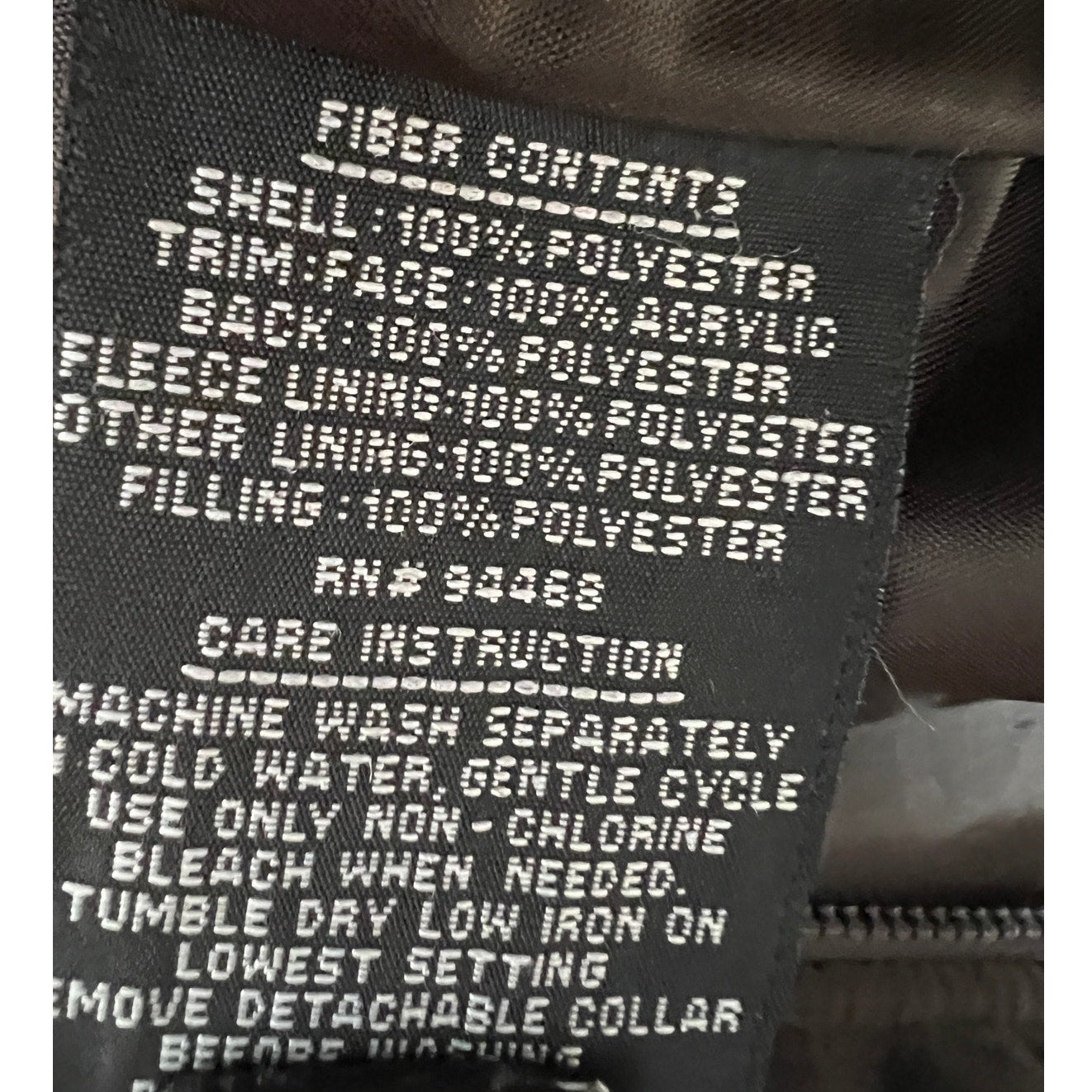 Braetan Brown Quilted Jacket with Removable Faux Fur Collar 1X