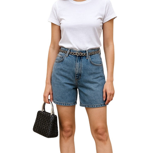 Liz Claiborne Classic Fit High-Rise Denim Shorts | Size 10 | Vintage 90s Style