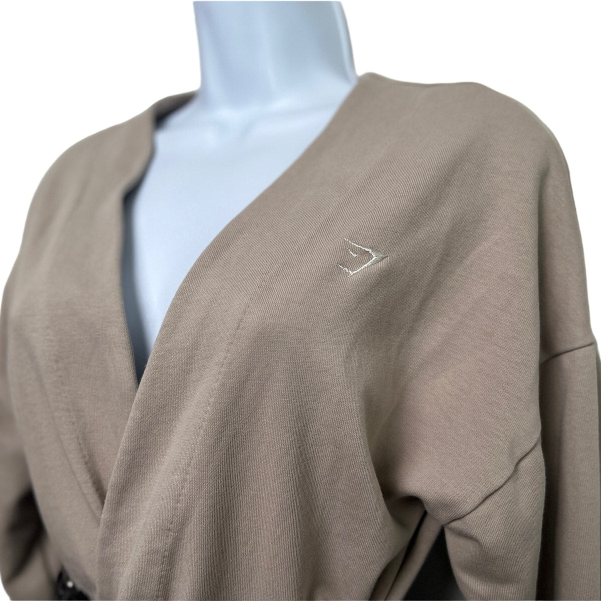 Gymshark x Whitney Simmons Oversized Cardigan Beige/S