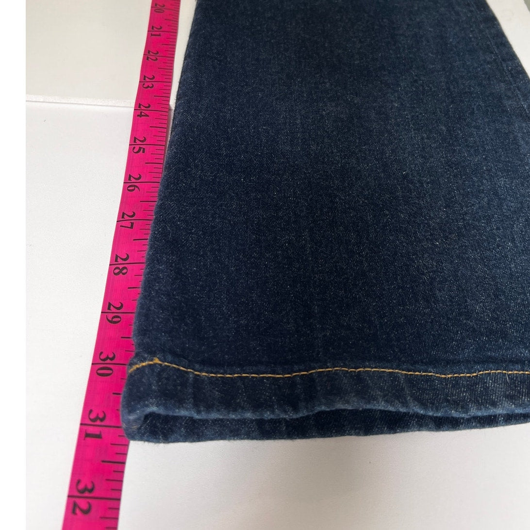 Gap High Rise '70s Flare Jeans Dark Wash 30/10