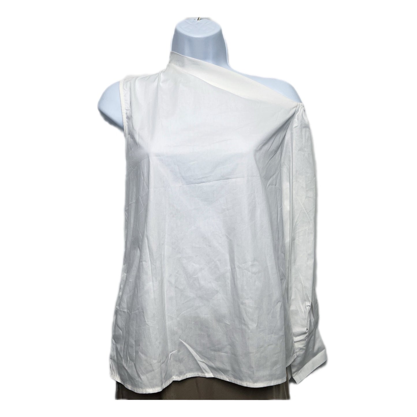 Commense Asymmetrical One Sleeve Off Shoulder Top/XS