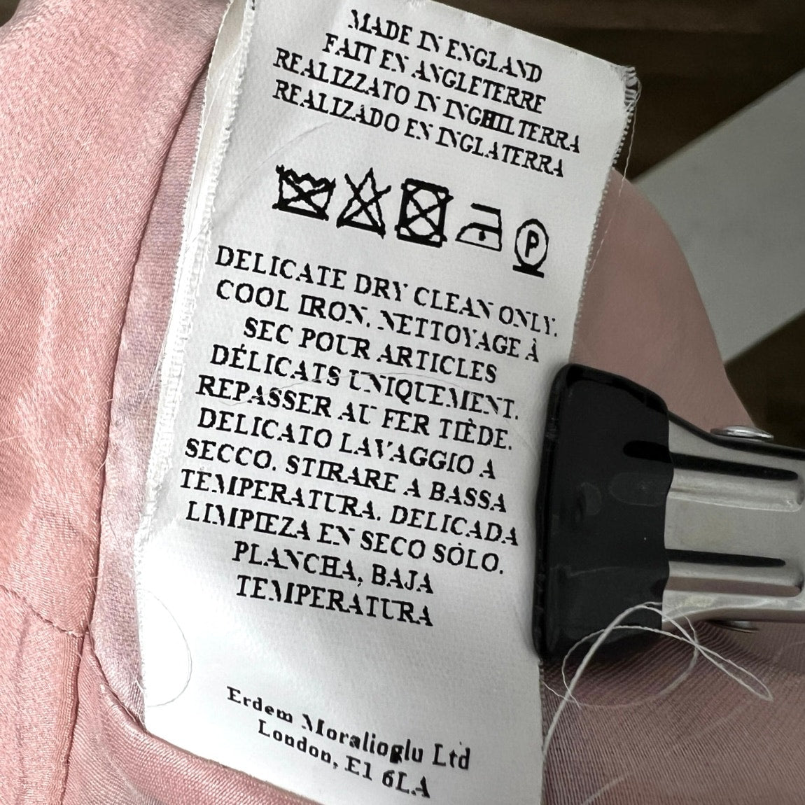 Erdem Floral 100% Silk Halter Top with Bow Belt (Size 6)