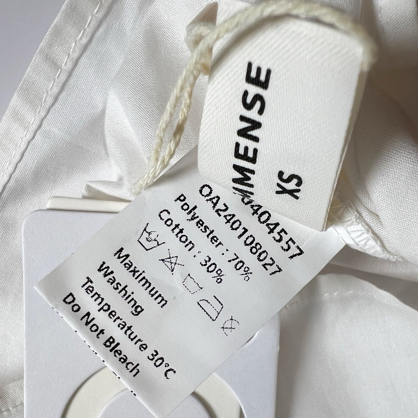 Commense Asymmetrical One Sleeve Off Shoulder Top/XS