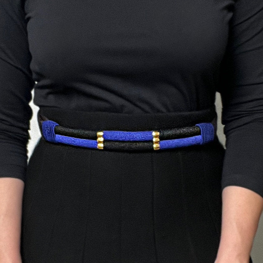 Vintage 80s Carolyn Tanner Designs Adjustable Waist Belt