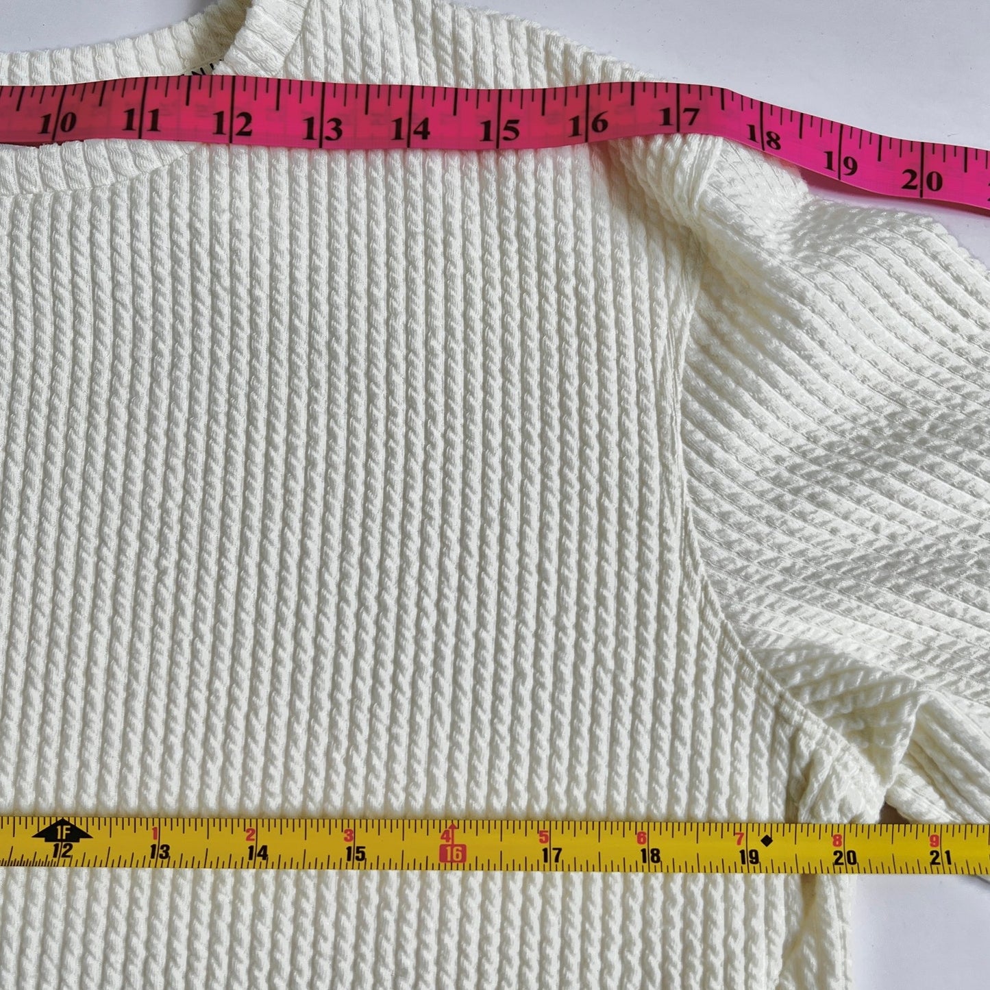 Nine West Active Textured Athleisure Pullover Sweatshirt L