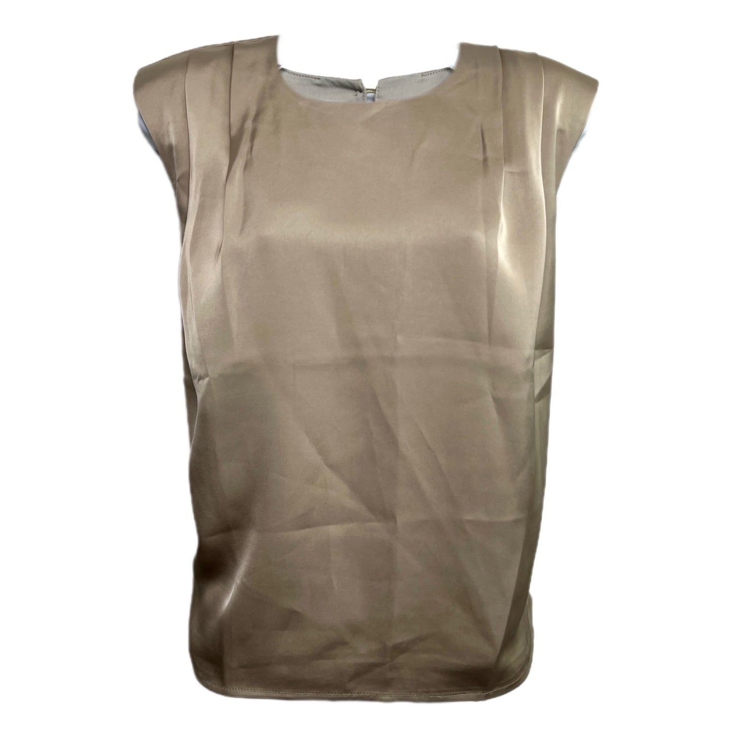 Commense Leisure Satin Blouse Khaki/XS