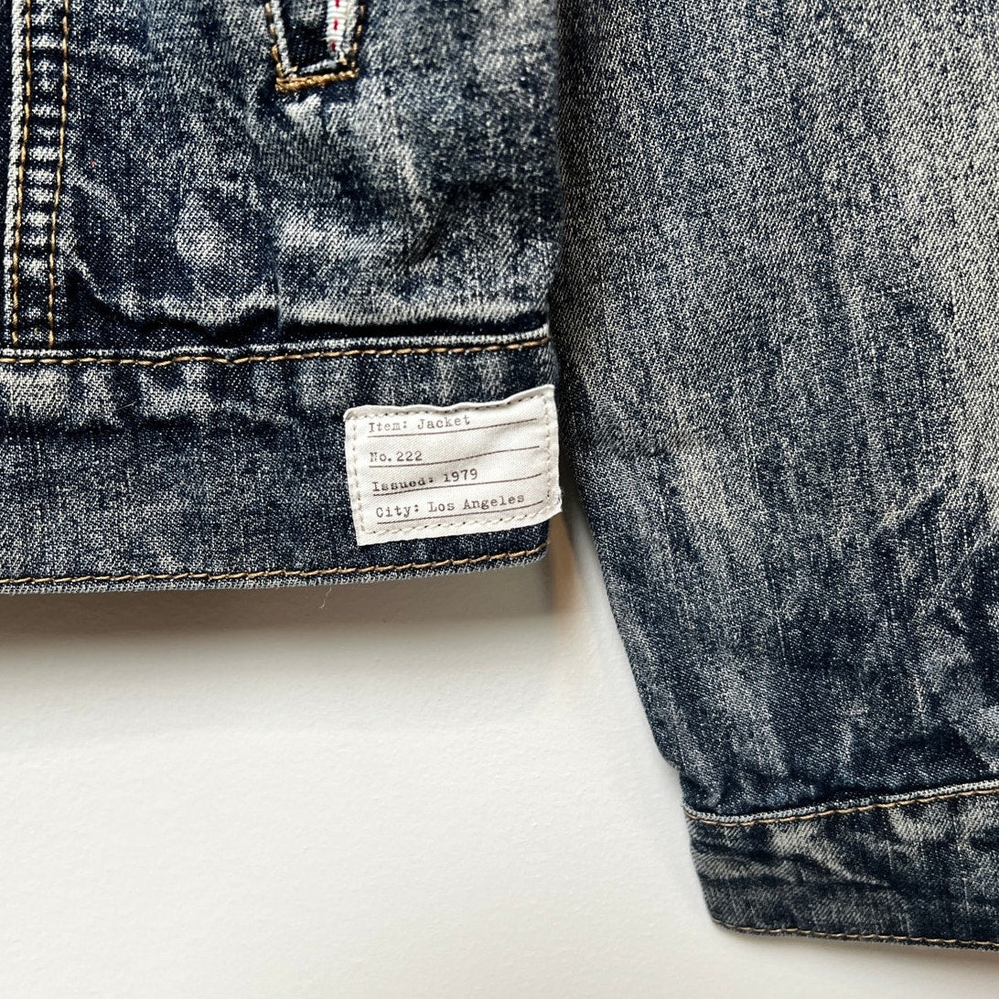 Adam Levine Trucker Denim Jacket Small