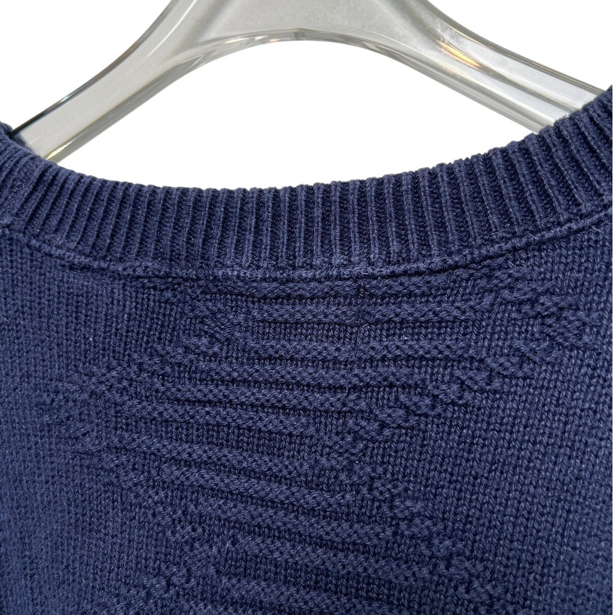 Jantzen Sport Vintage 80s Navy 100% Cotton Sweater XL
