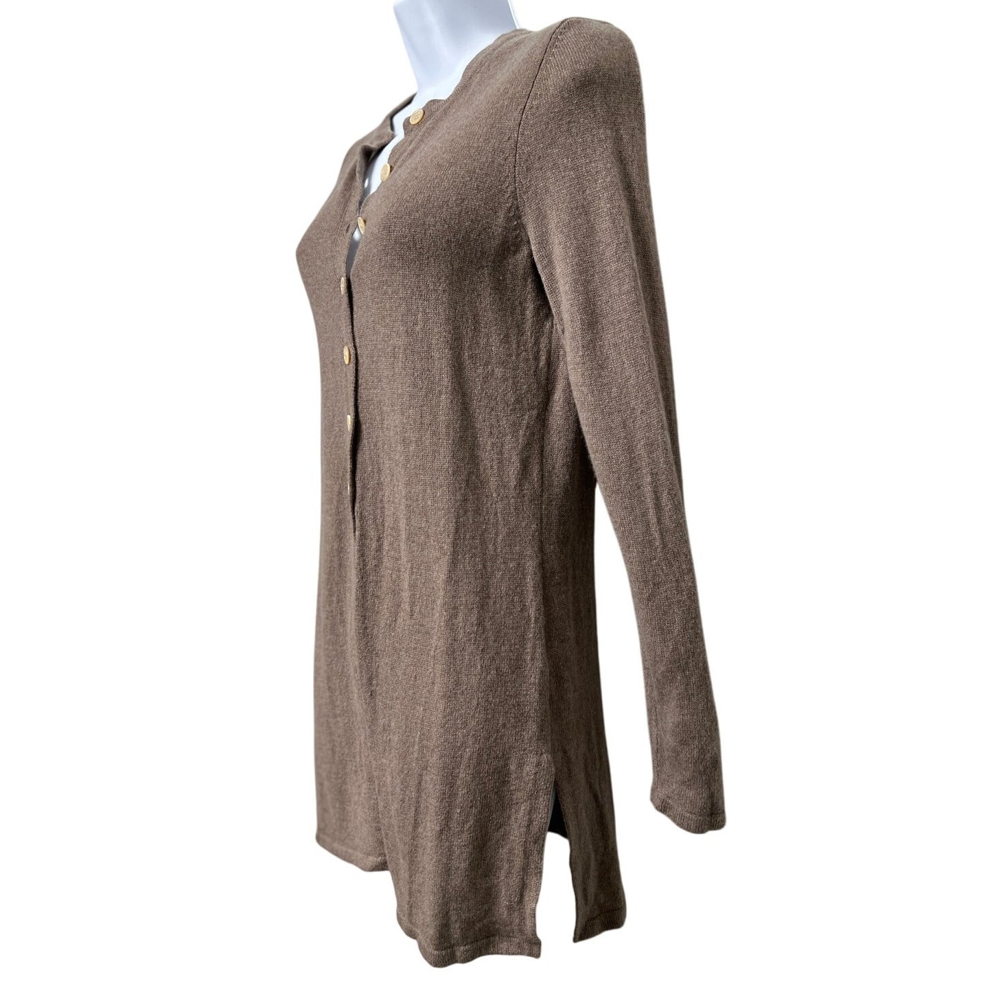 Charter Club 100% 2-Ply Cashmere Long Cardigan Sweater/S