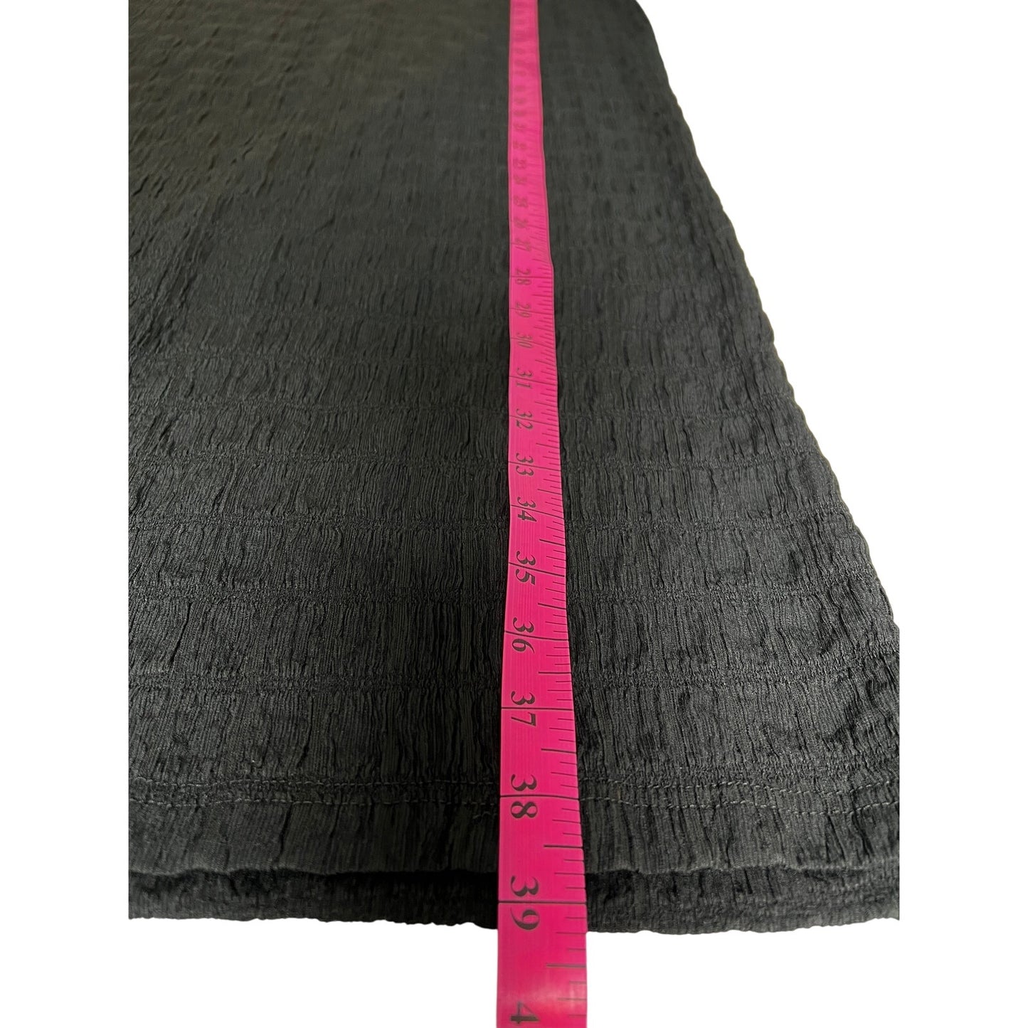 Commense Tie Back Textured Midi Dress XL