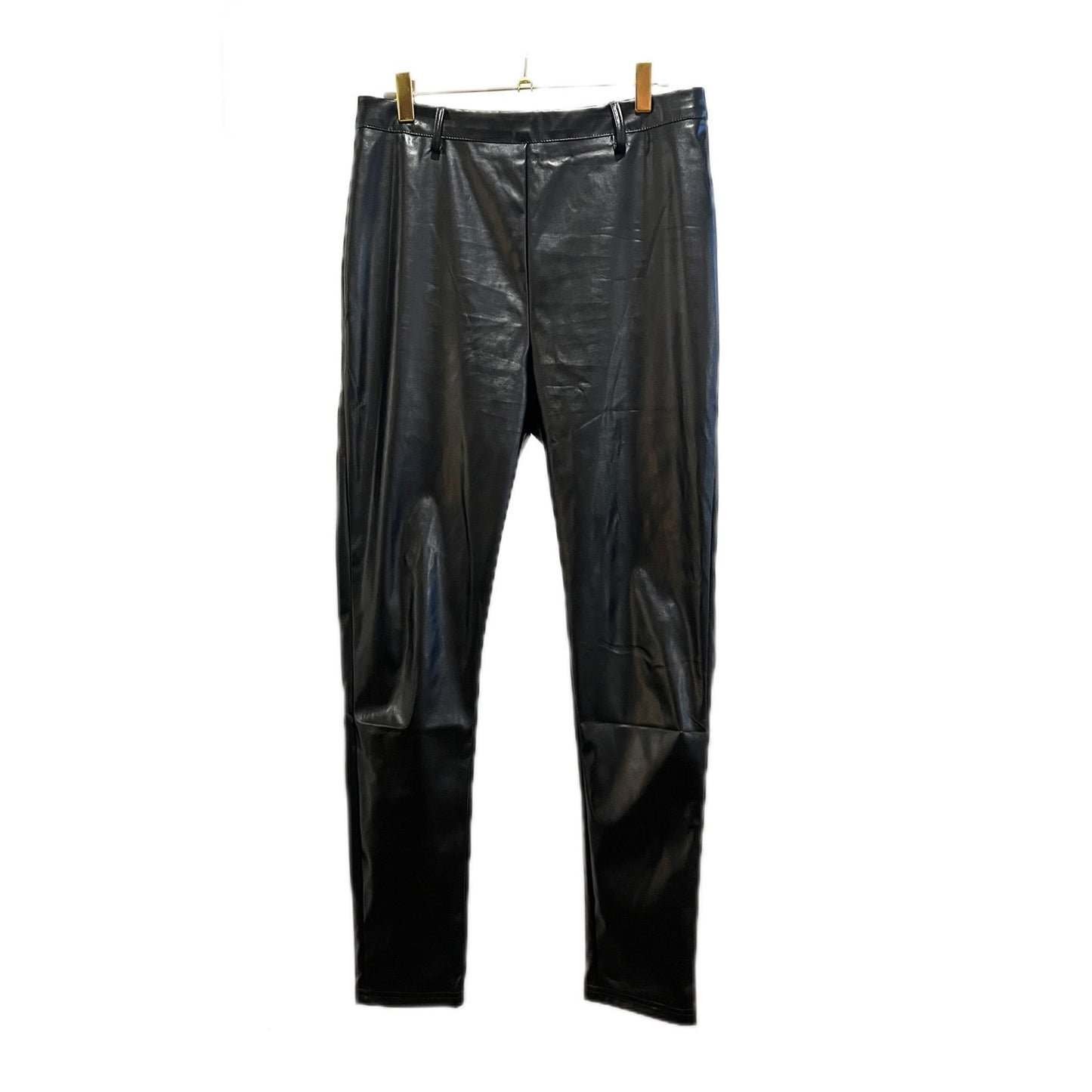 Parisian Faux Leather Pants/8
