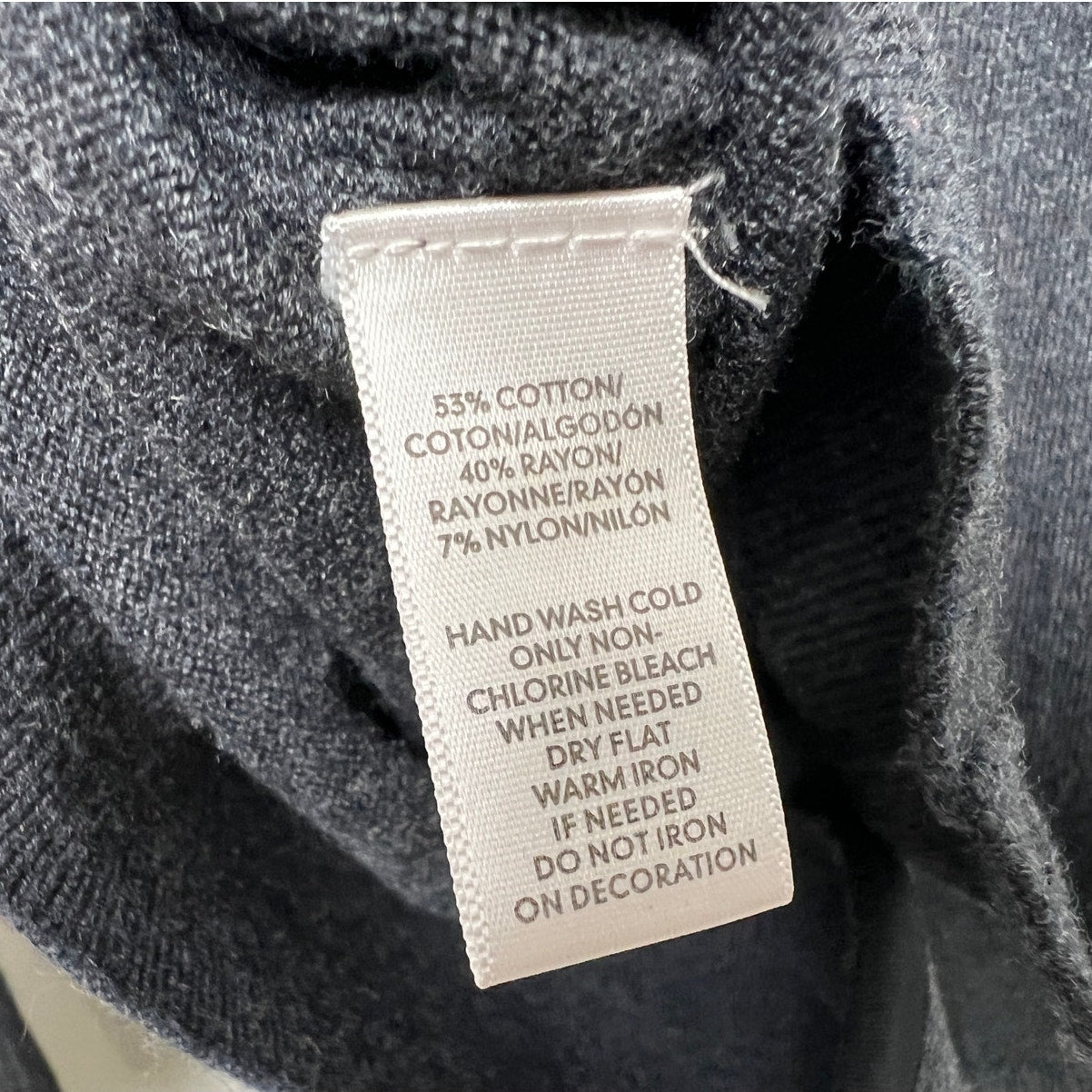 Ann Taylor LOFT Rhinestone Trim Charcoal Carigan XS