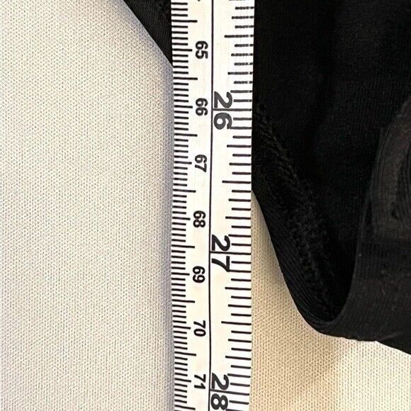 River Island Shoulder Pad Bodysuit Black Size US 4