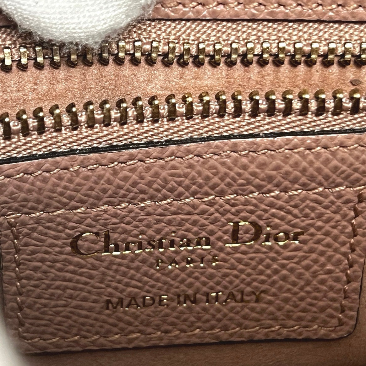 Dior Saddle Bag Warm-Taupe Grained Calf Skin