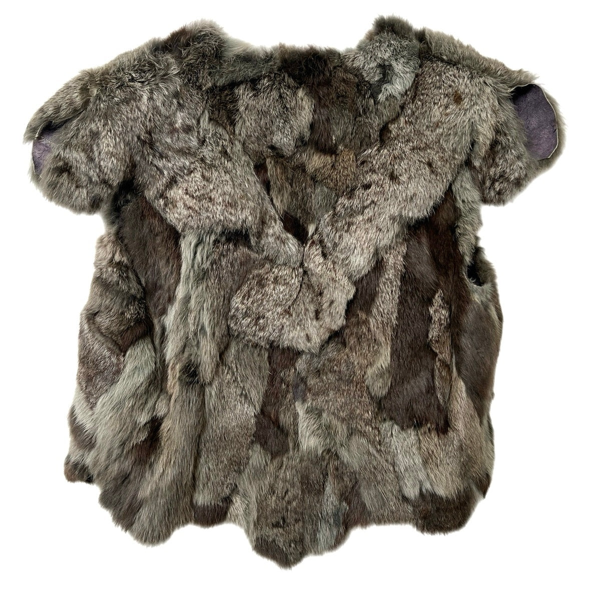 Vintage Rabbit Fur Vest Medium