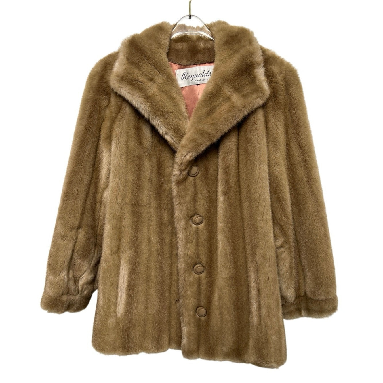 Vintage 80s Style VI Ltd. Faux Fur Coat