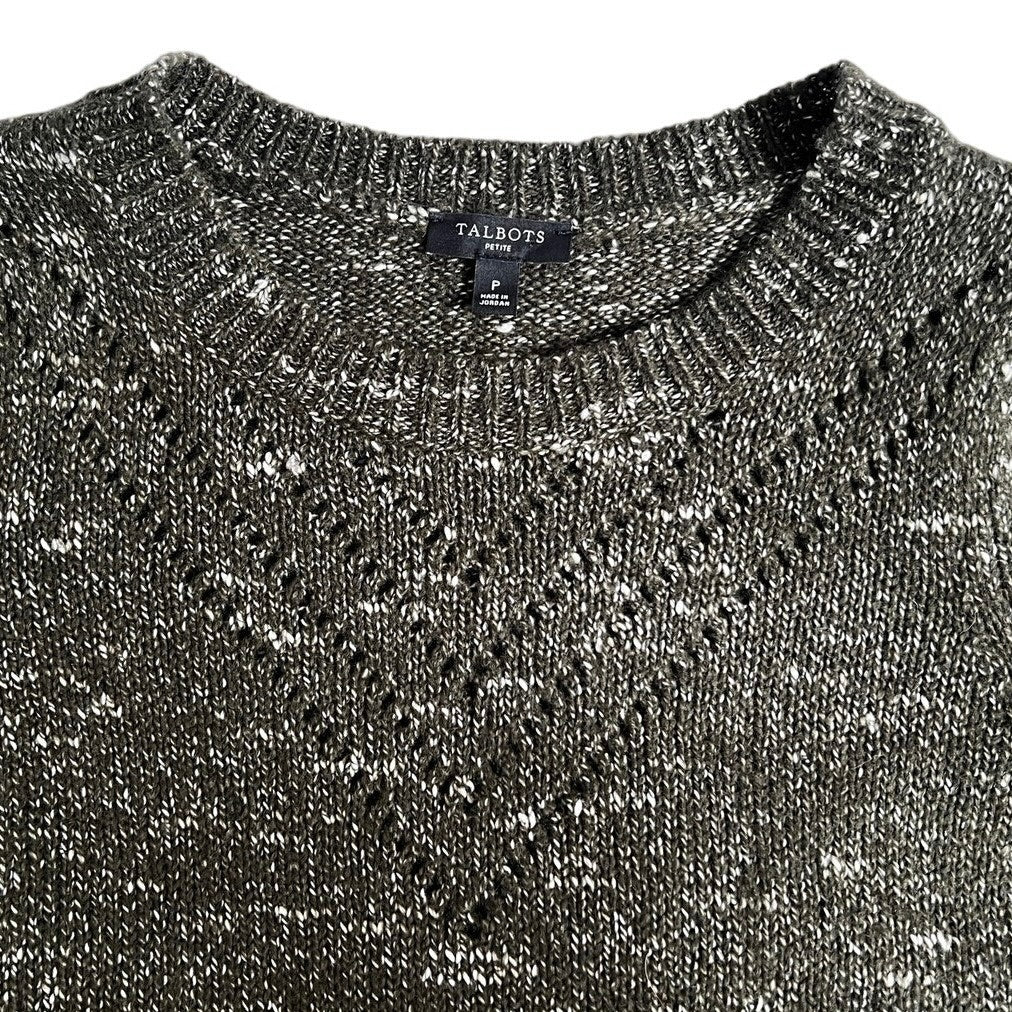 Talbots Petite Marled Sweater Dress/Small