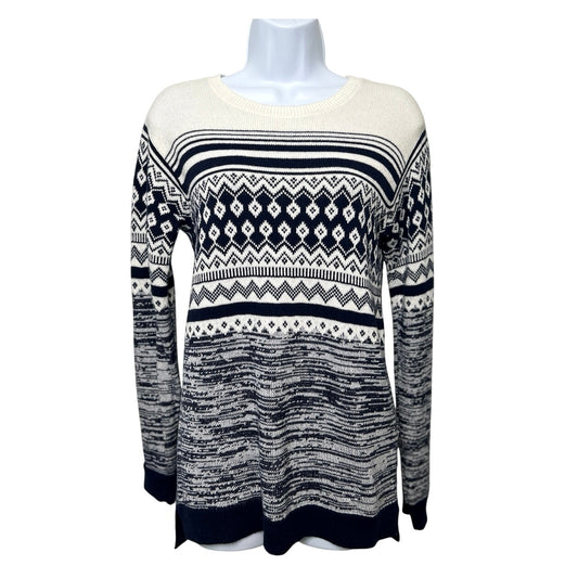 Gap Nordic Print Pullover Sweater Small