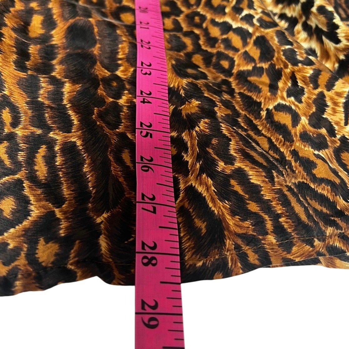 Vintage 90s Express 100% Silk Button Front Shirt M