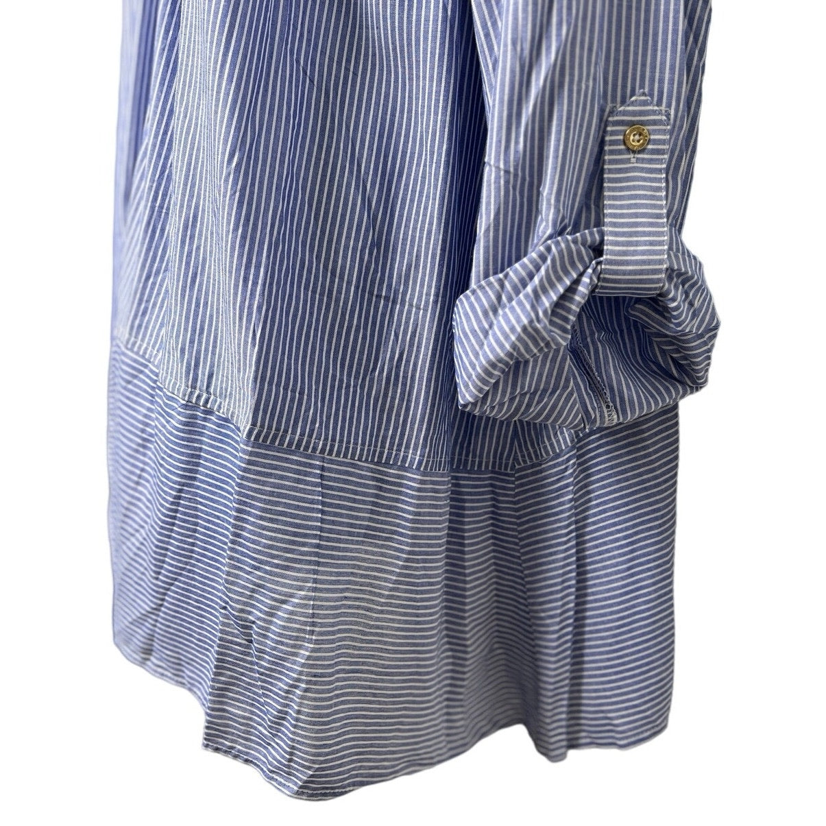 Jones New York Signature Striped Button-Up Shirt/US2X