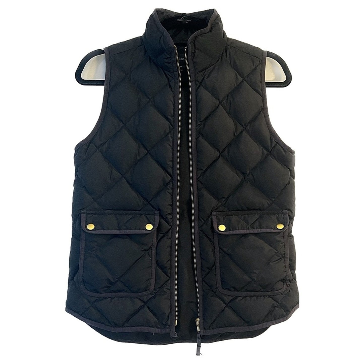 J.Crew Down Filled Puffer Vest Black XS